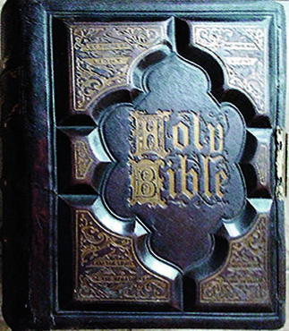 Antique German Bible Restoration